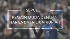 Video transfer 10 pesepak bola yang total nilainya setara APBD tahun 2016 kota Bandung Rp 6 triliun. Paul Pogba Manchester United termahal.