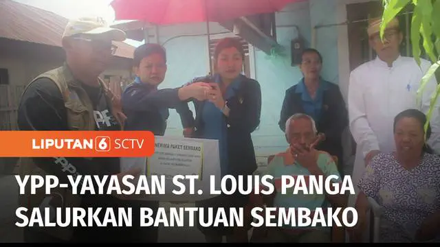 YPP SCTV-Indosiar bersama Yayasan St. Louis Panga menyerahkan ratusan paket sembako di Samarinda, Kalimantan Timur. Paket sembako diberikan kepada jemaat Gereja Katolik Hati Kudus Mangkupalas, Samarinda.