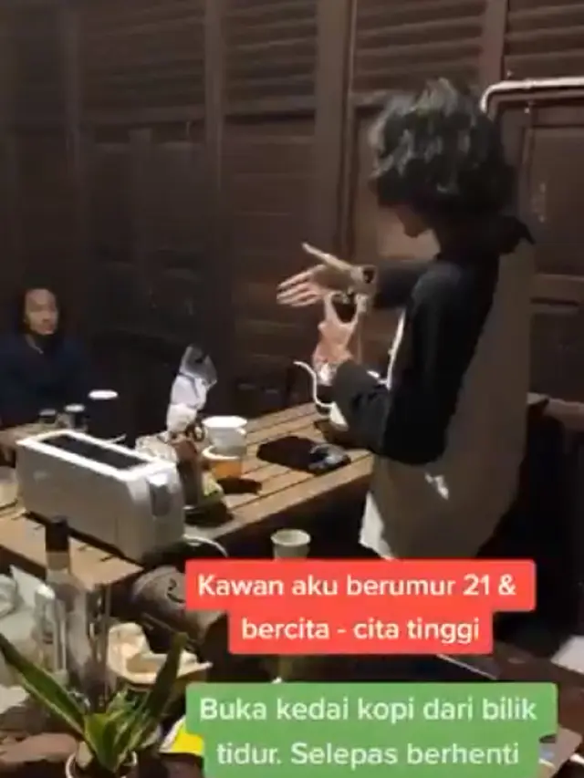 ubah kamar jadi kafe