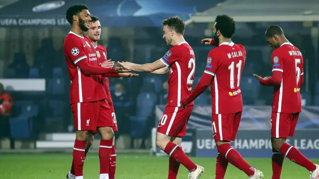FOTO: Liverpool Cukur Atalanta 5-0, Diogo Jota Hattrick
