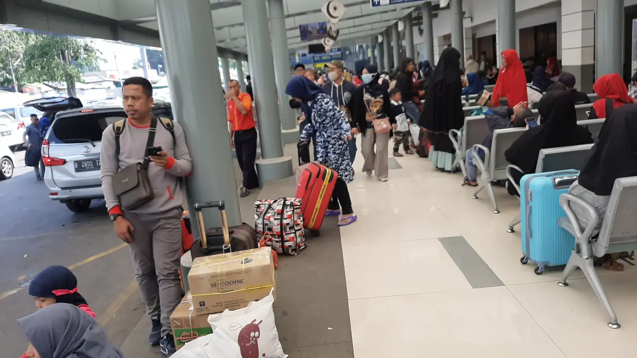 Situasi di Pasar Pasar Senen, Jakarta, Selasa (11/6/2019)