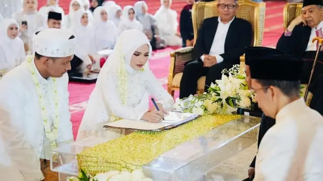 Potret Pernikahan Anak ke-3 Mahfud MD Usung Konsep Tradisional. [@mohmahfudmd]