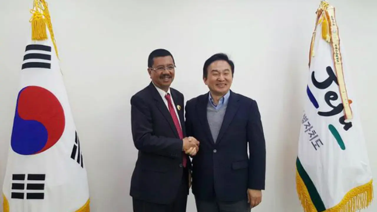 Gubernur Sumut dan Gubernur Jeju Korea Selatan