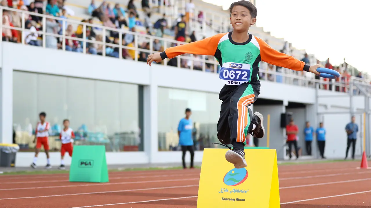 Peserta MilkLife Athletics Challenge 2024
