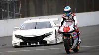 Alonso Naik Motor MotoGP (Crash)