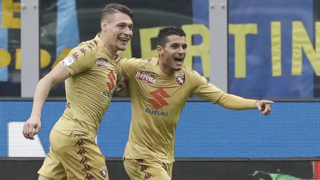 FOTO: Eder Selamatkan Inter Milan dari Kekalahan Atas Torino
