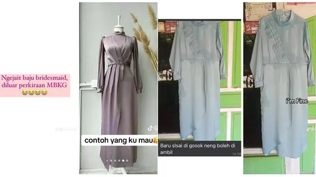 6 Potret Hasil Jahitan Pakaian Tak Sesuai Ekspektasi Ini Bikin Elus Dada