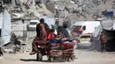 Sebelumnya, pada Jumat (9/5/2025) pekan lalu, Pemerintah Gaza memperingatkan bahwa lebih dari 65.000 anak-anak Palestina berisiko langsung mengalami kelaparan. (Bashar TALEB/AFP)