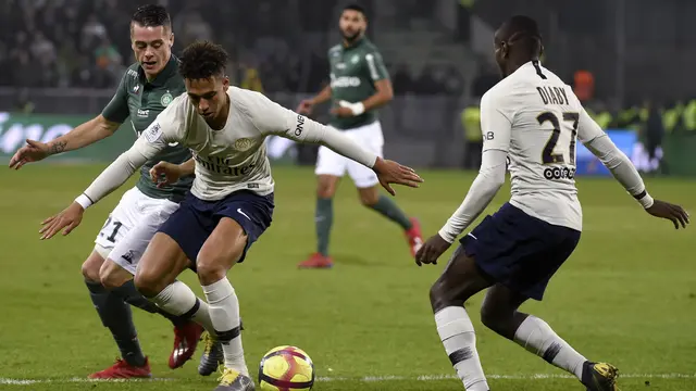 PSG Kalahkan Saint-Ettiene