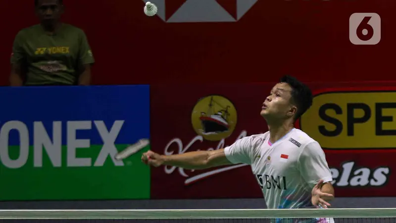 Anthony Sinisuka Ginting Tersingkir dari Indonesia Open 2024