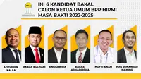 Ini 6 Profil Kandidat Bakal Calon Ketua Umum BPP HIPMI Periode 2022-2025