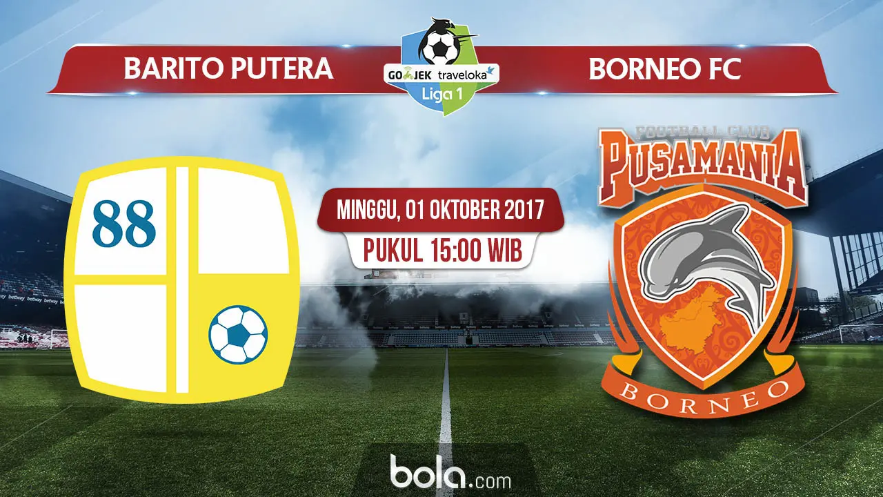 Barito Putera Vs Pusamania Borneo FC
