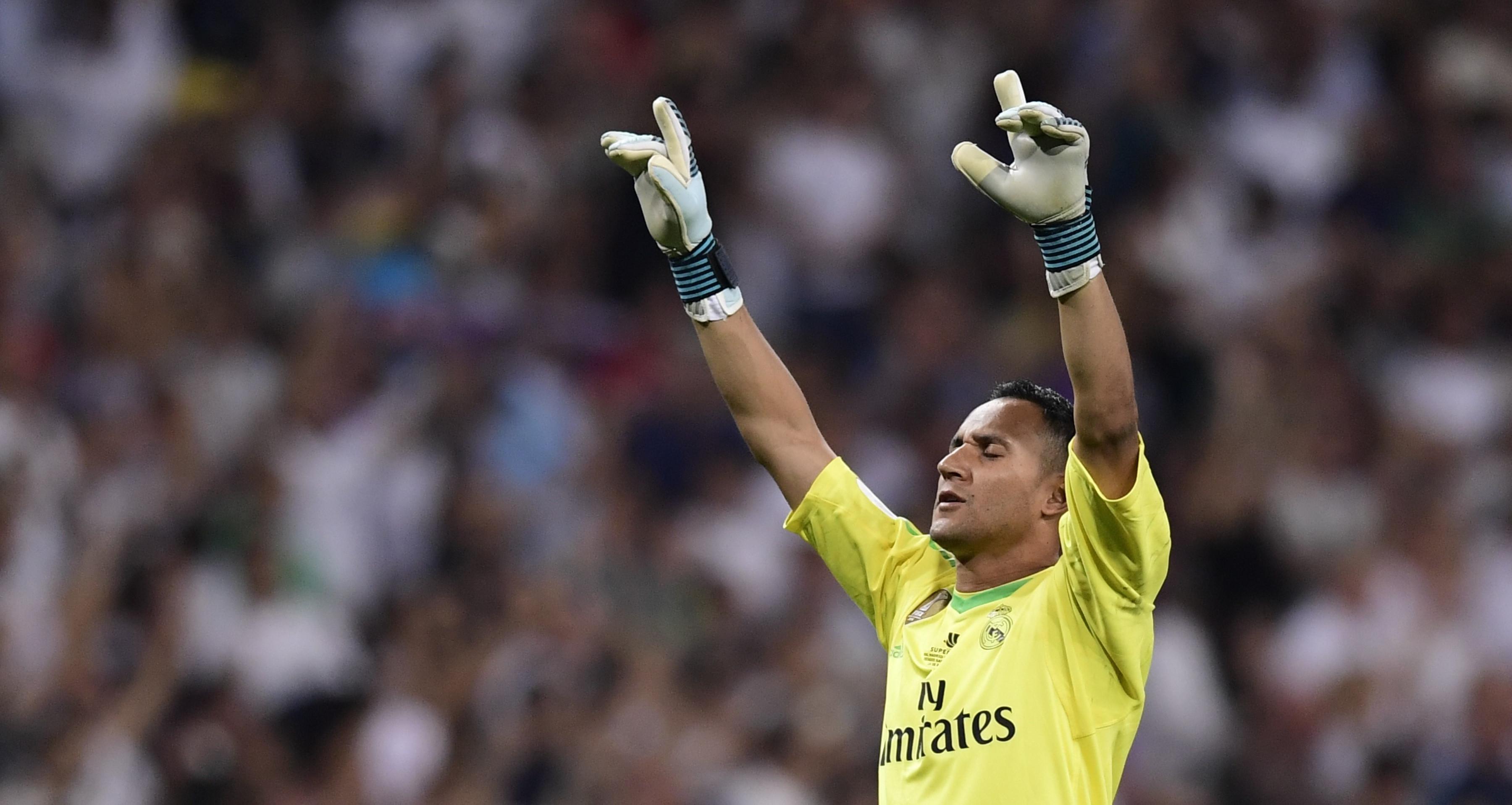 Kiper Real Madrid, Keylor Navas. (AFP/Javier Soriano)