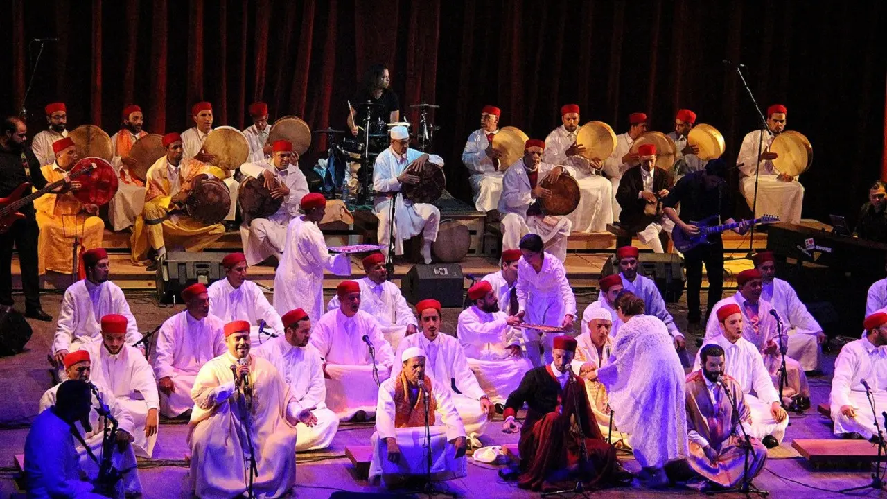 Grup musik Hadrah di Timur Tengah (Wikimedia Commons)