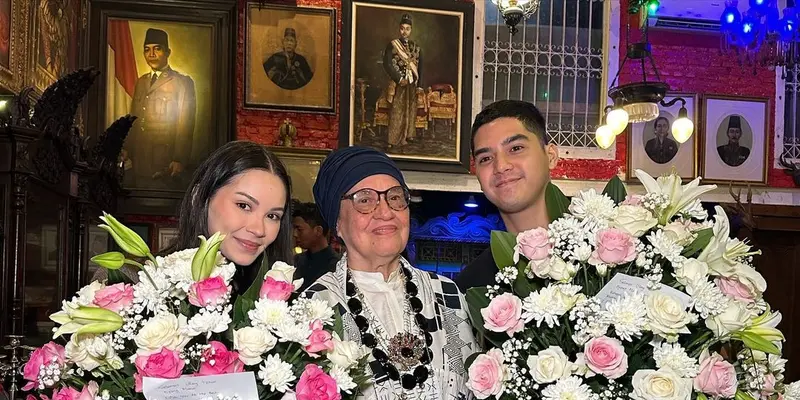 Alyssa Daguise di Ultah Nenek Al Ghazali