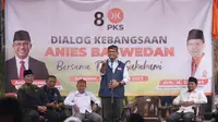 Bakal calon presiden (Bacapres) dari Koalisi Perubahan Anies Baswedan, berdialaog dengan kelompok petani di Sukabumi, Jawa Barat. (Istimewa)