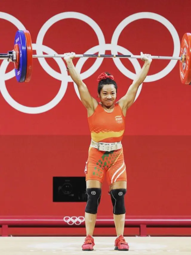 Raih Medali Perak di Olimpiade Tokyo 2020, Lifter India Dapat Bonus Pizza dan Tiket Bioskop Seumur Hidup