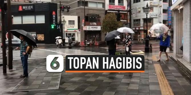 VIDEO: Topan Hagibis Terjang Jepang, 1 Tewas