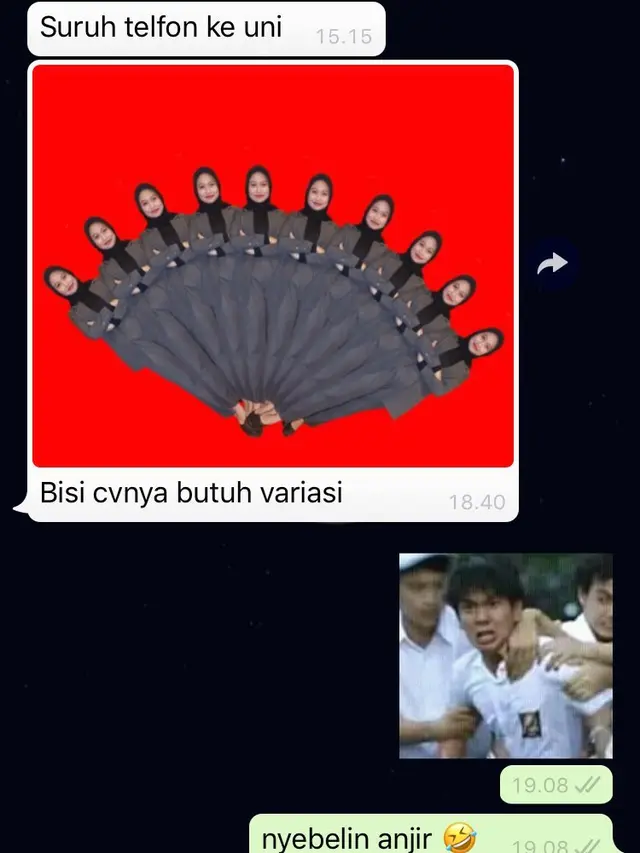 6 Potret Chat Minta Fotonya Diedit ke Teman Ini Hasilnya Bikin Geleng Kepala