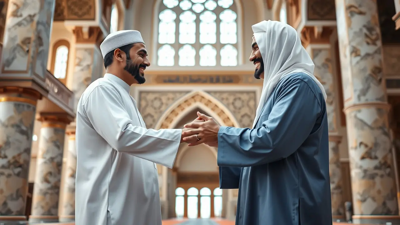 mushafahah adalah