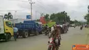 Citizen6, Kendari: Antrean kendaraan di sebuah SPBU di Kendari. Antrean ini terjadi karena kelangkaan solar. (Pengirim: Toyib)