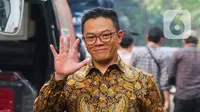 Sugiono. Ia merupakan salah satu anggota Dewan Pendiri Partai Gerakan Indonesia Raya (Gerindra) dan aktif sebagai kader sejak tahun 2008. (Liputan6.com/Herman Zakharia)