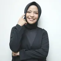 Tantri Kotak di acara Joox Karaoke Superstar. (Bambang E Ros/Fimela.com)