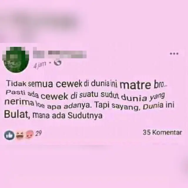 7 Status Facebook Netizen 'Ngomongin' Cewek Ini Ujungnya Kocak