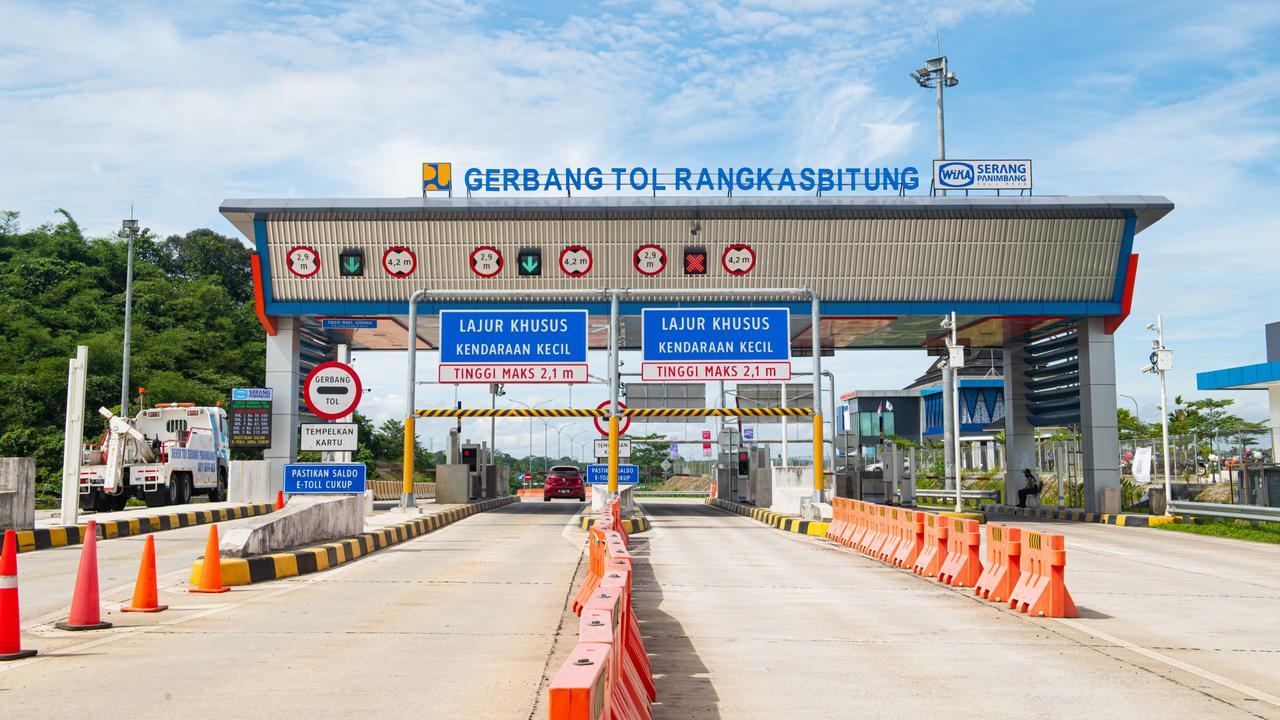 PT Wijaya Karya Serang Panimbang siap mengoperasikan Jalan Tol Serang-Panimbang Seksi 1 (Serang-Rangkasbitung). (Foto: Wijaya Karya)