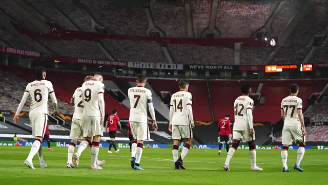 FOTO: Manchester United Bantai AS Roma 6-2 di Old Trafford