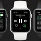 Aplikasi Spotify mandiri di Apple Watch. Dok: appleinsider.com