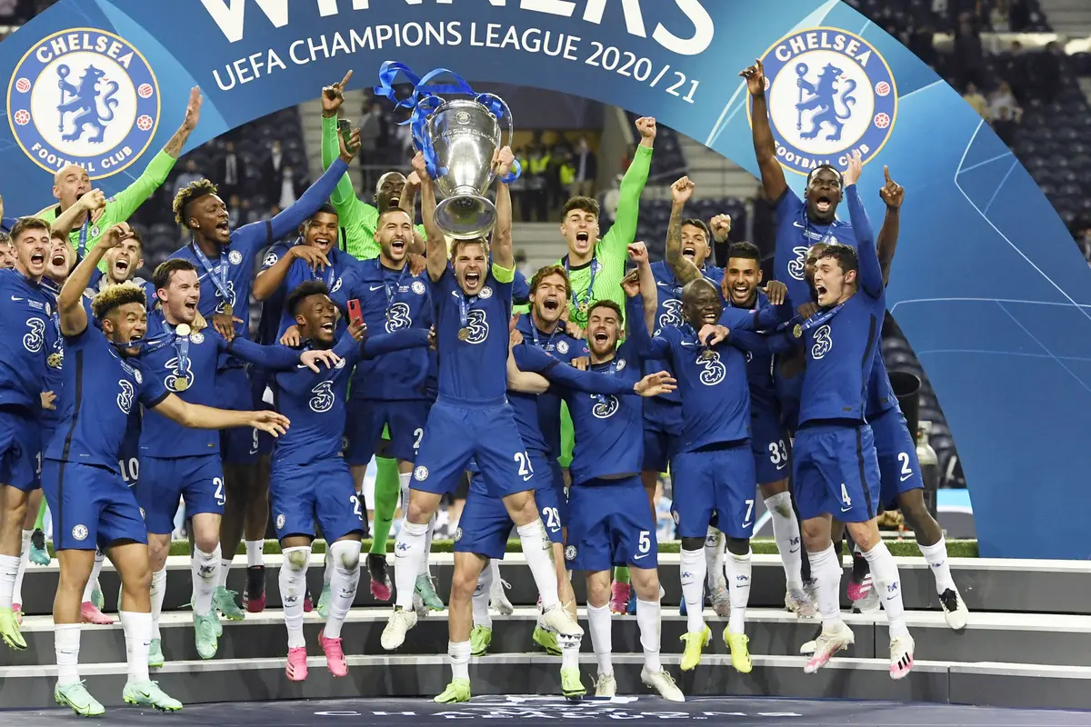 FOTO: Tumbangkan Manchester City, Chelsea Juara Liga Champions