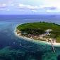 Pulau Sombori menjadi lokasi glamping terasyik untuk habiskan momen liburan akhir tahun. Foto: Andi Jatmiko/ Liputan6.com.