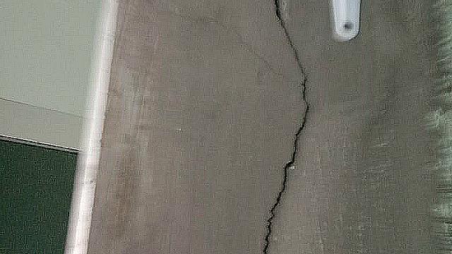 Dinding Kantor Satpol PP dan WH Simeulue cerah (Sumber: BPBD Simeulue)