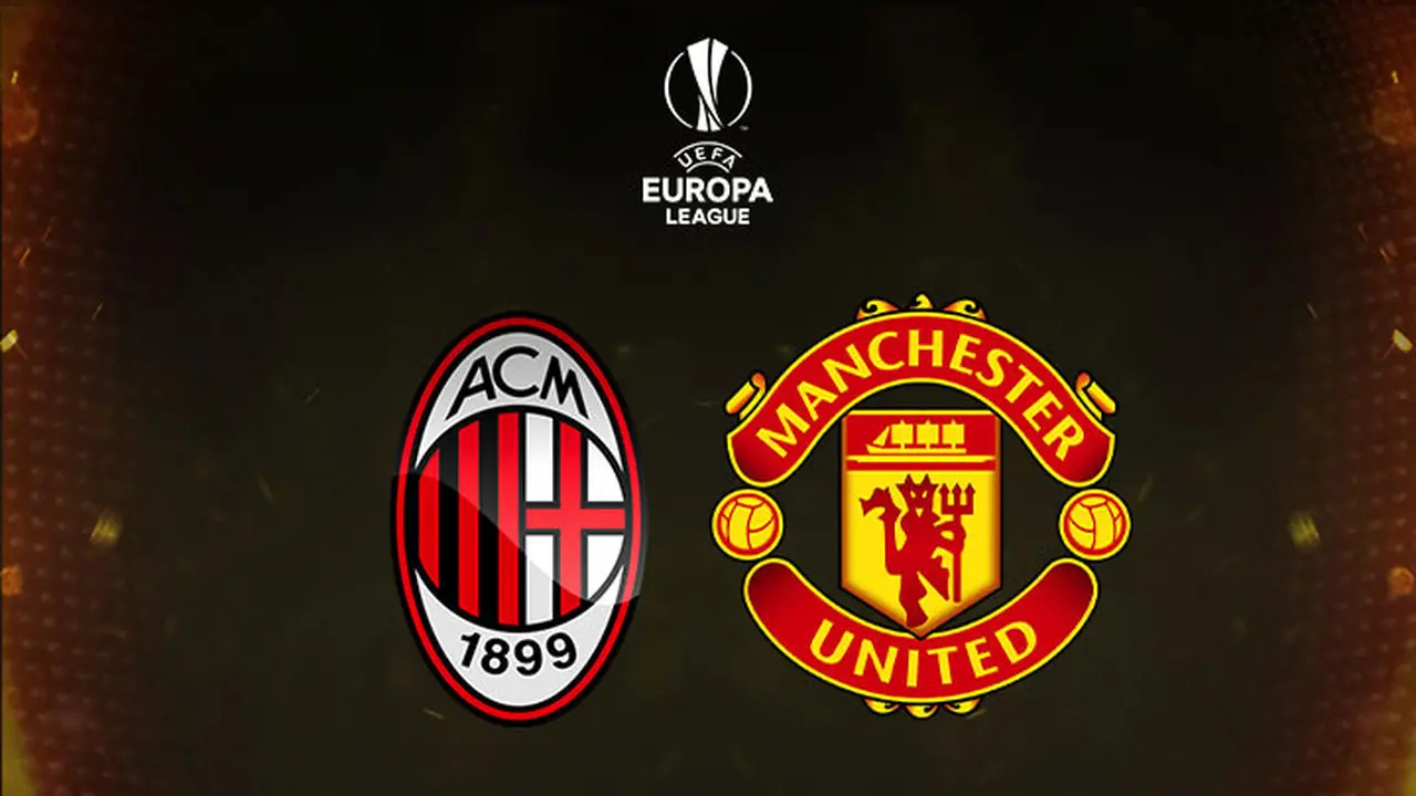 Liga Europa - AC Milan Vs Manchester United