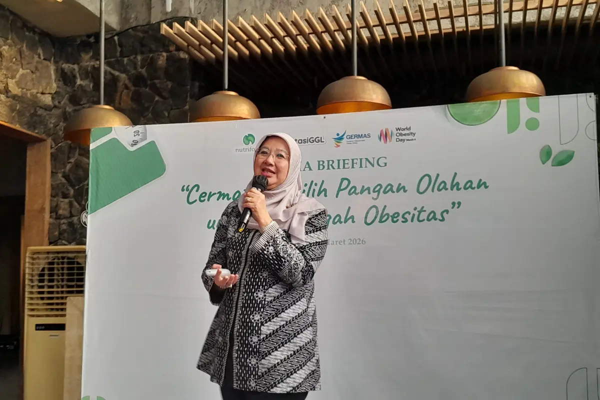 Direktur Pencegahan dan Pengendalian Penyakit Tidak Menular Kementerian Kesehatan RI, dokter Siti Nadia Tarmizi tentang pengurangan gula garam dan lemak di bulan puasa Ramadan.