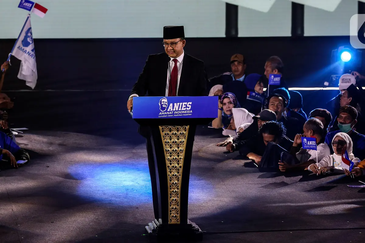 Pidato Anies Baswedan di Depan Pendukung dan Partai Politik Koalisi Perubahan