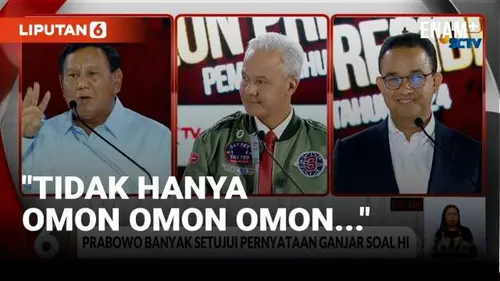 VIDEO: Prabowo, "Tidak Hanya Omon Omon Omon..."