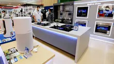 Suasana booth Beko pada pameran Indo BuildTech Expo di JCC Senayan, Jakarta, Rabu (18/11/2021). Untuk pertama kalinya, Europe’s number one freestanding home appliances, Beko meningkatkan penetrasi dan menjadi produk home appliance pilihan masyarakat. (Liputan6.com/HO/Bon)