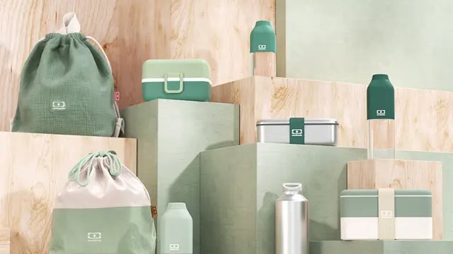 Chef Marinka menggunakan tempat bekal Monbento. [Dok. Pandara]