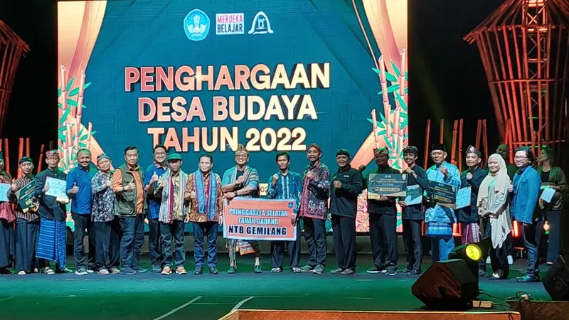 Penghargaan Desa Budaya 2022 oleh Kementerian Pendidikan dan Kebudayaan RI (Istimewa)