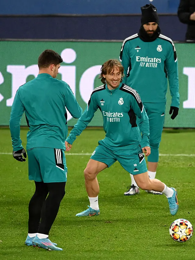 Persiapan Pemain Real Madrid untuk Lawan PSG