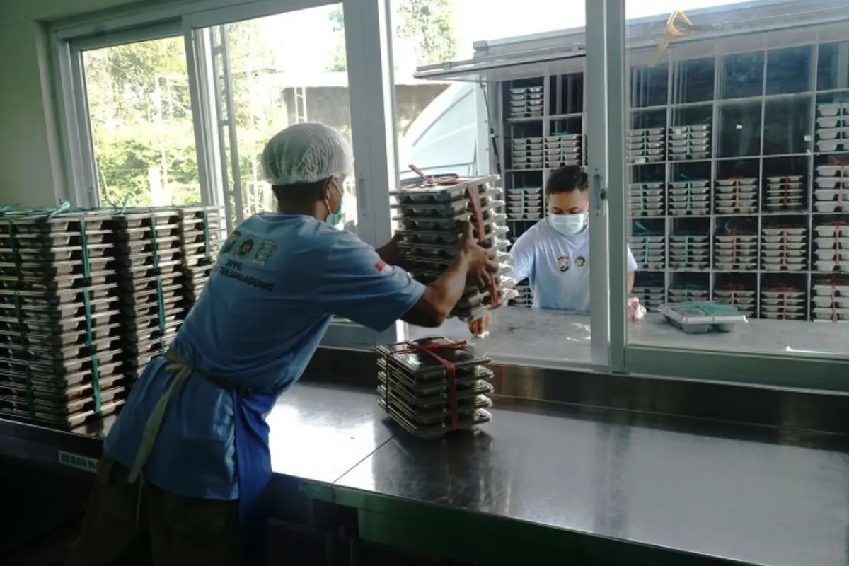 Salah satu Satuan Pelayanan Pemenuhan Gizi (SPPG) di Kabupaten Tulungagung, Jawa Timur (Jatim).