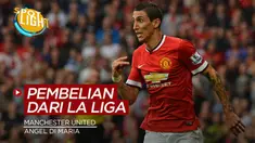 Berita video spotlight kali membahas tentang pemain termahal yang di boyong Manchester United dari La Liga.