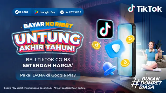 Bayar No Ribet, Pakai DANA di Google Play