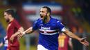 5. Fabio Quagliarella (Sampdoria) - 17 Gol (6 Penalti). (AFP/Marco Bertorello)