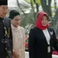 Presiden Jokowi Widodo (Jokowi) tiba di Gedung Nusantara DPR-MPR RI pada Jumat, 16 Agustus 2024 sekitar pukul 08.56 WIB. Mengenakan pakaian Betawi hitam berbalut kain berwarna cokelat dan peci hitam, RI 1 siap membacakan dua pidato kenegaraan.