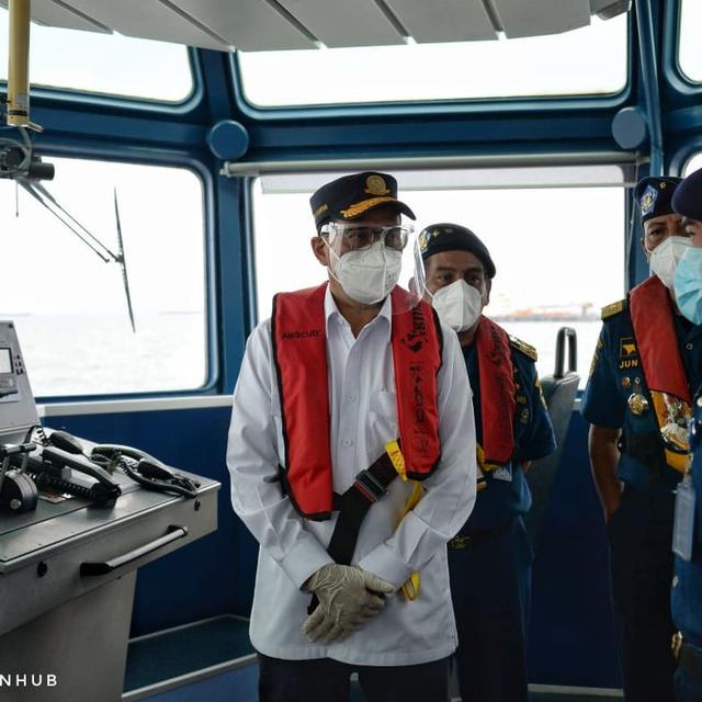 Menhub Budi Karya Beri Semangat Penjaga Laut Yang Bertugas Di Libur Tahun Baru Bisnis Liputan6 Com