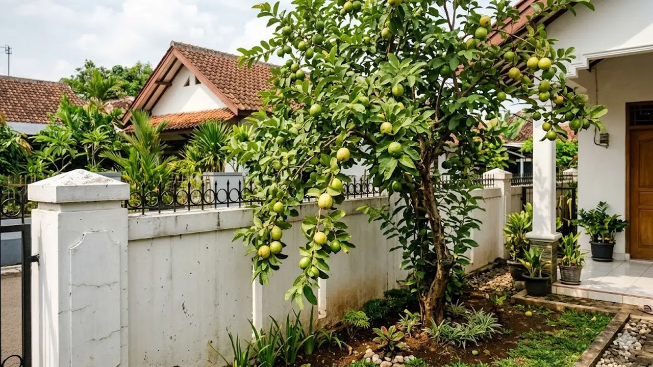 Jenis Pohon Buah yang Cocok Ditanam Dekat Pagar Rumah