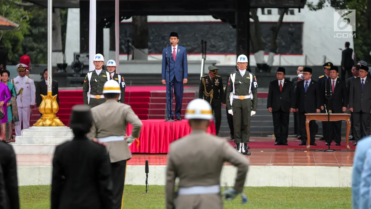 Presiden Jokowi Pimpin Upacara Peringatan Hari Kesaktian Pancasila